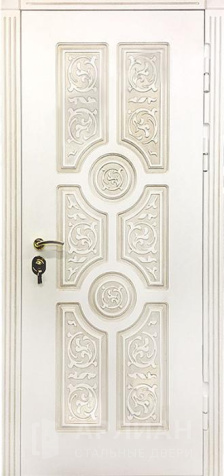 Фото «Дверь Премиум класса с терморазрывом цвет внутренней отделкой белым №16»
