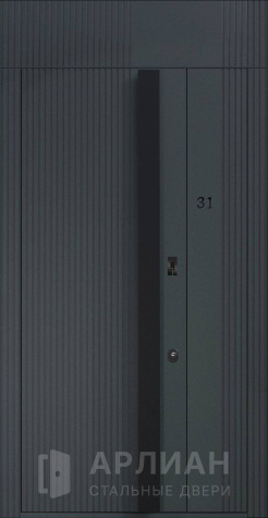 Фото «Современная двухстворчатая дверь в стиле Хай-тек №31»