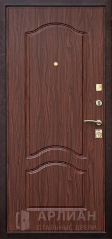 Фото №2 « Синяя входная дверь внутри с отделкой МДФ №51»